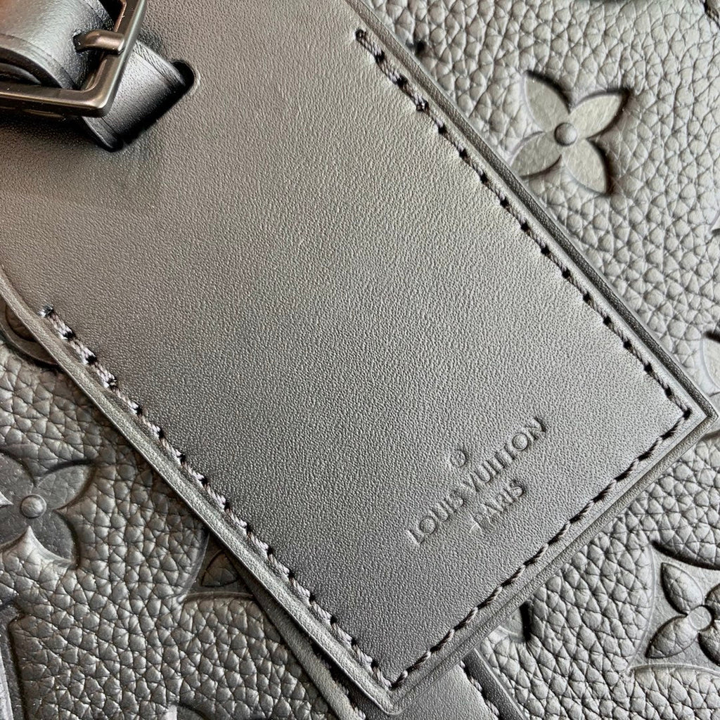 LV M59960 Louis Vuitton Sac Plat Cross Bag Black Taurillon Leather - Default Title - View 5