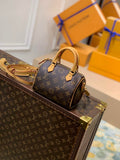 LV M81085 Louis Vuitton Nano Speedy Bag Monogram canvas