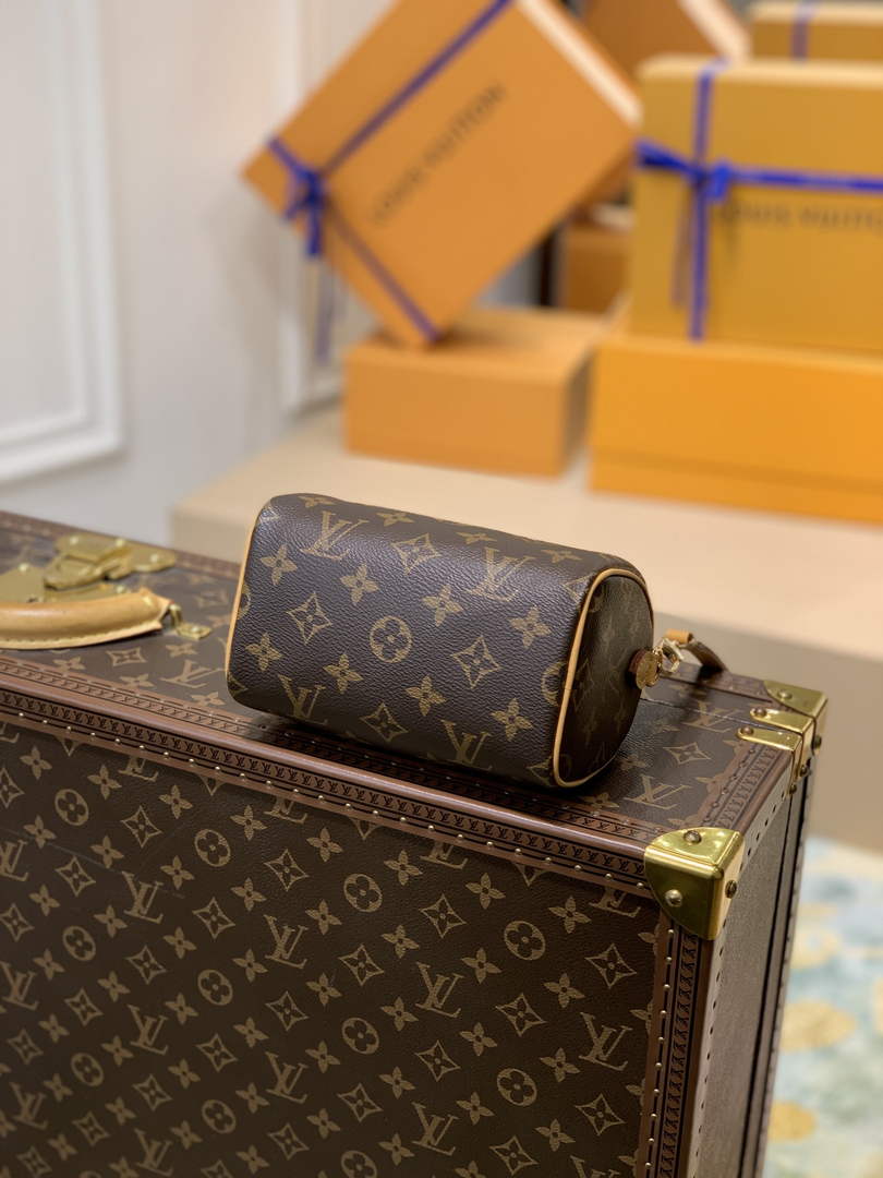 LV M81085 Louis Vuitton Nano Speedy Bag Monogram canvas