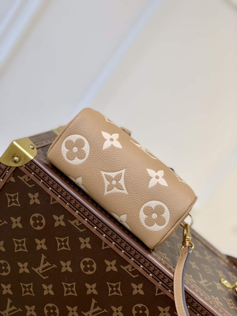 LV M81457 Louis Vuitton Nano Speedy Tan