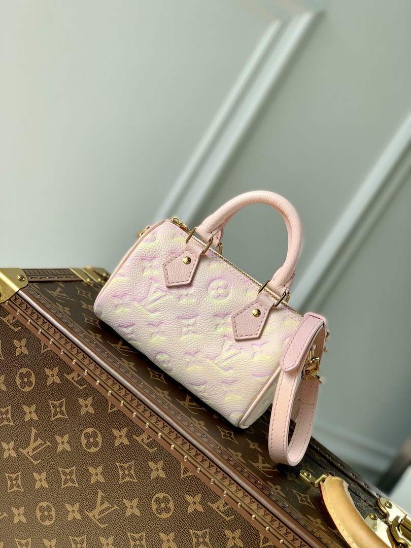 LV M81508 Louis Vuitton Nano Speedy Pink