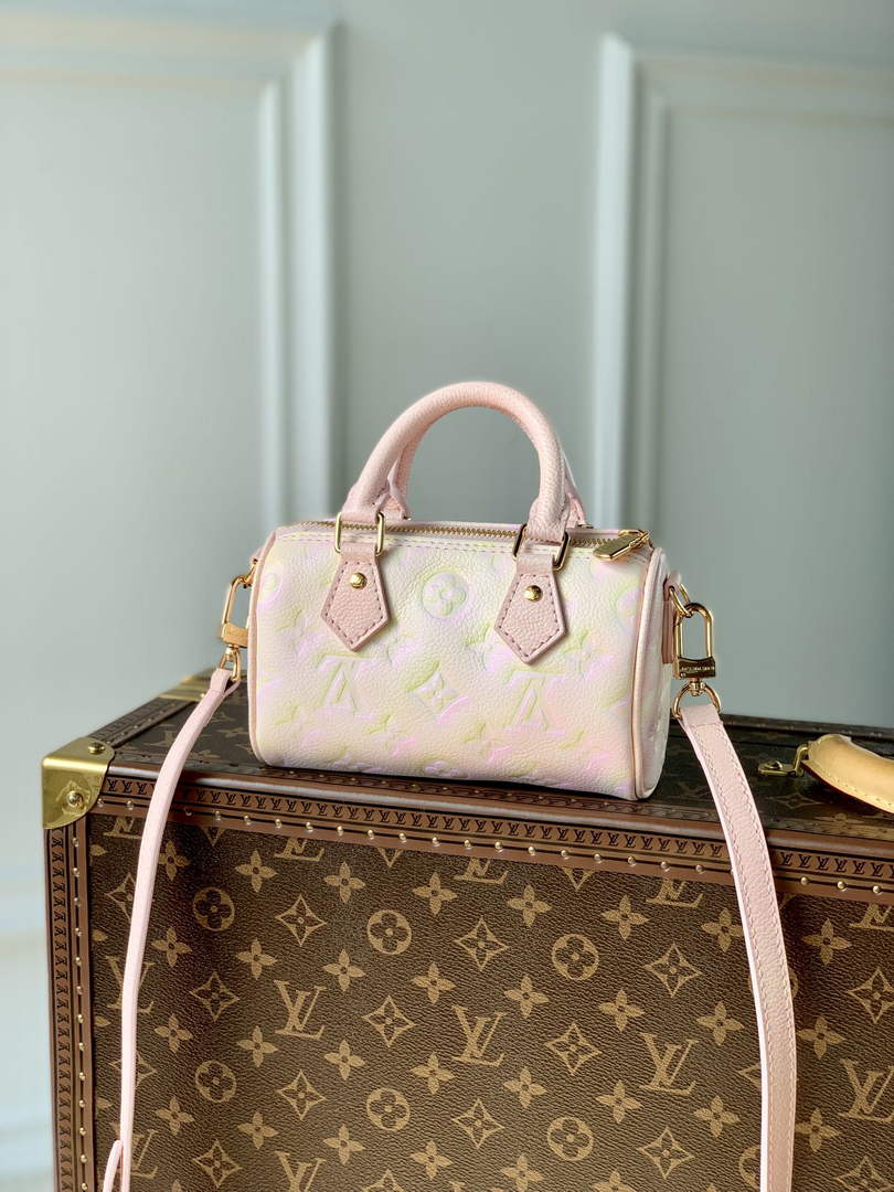 LV M81508 Louis Vuitton Nano Speedy Pink