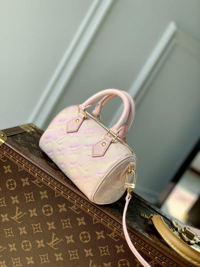 LV M81508 Louis Vuitton Nano Speedy Pink