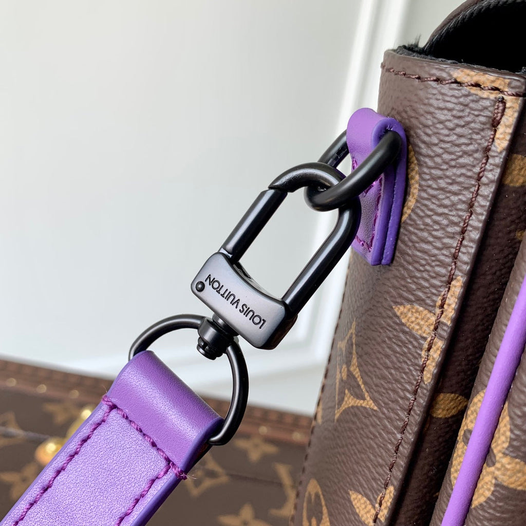 LV M81522 Louis Vuitton S-Lock Vertical wearable wallet monogram Purple - Default Title - View 8