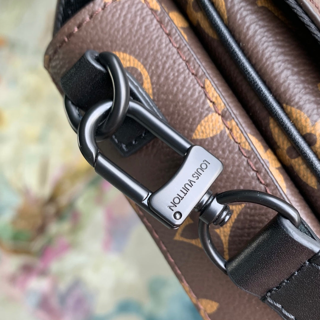 LV M81522 Louis Vuitton S-Lock Vertical wearable wallet monogram black - Default Title - View 8