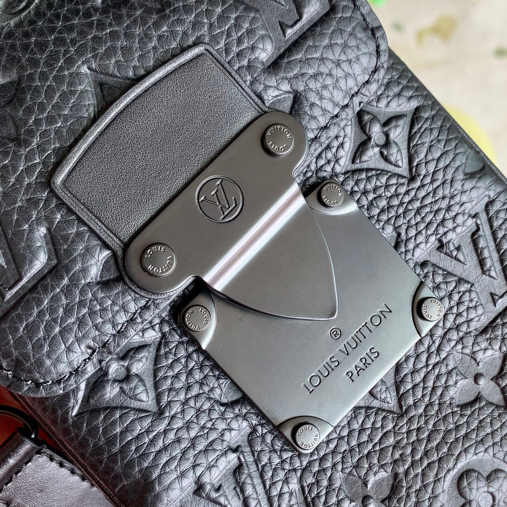 LV M81524 Louis Vuitton S-Lock Vertical wearable wallet Black - Default Title - View 7