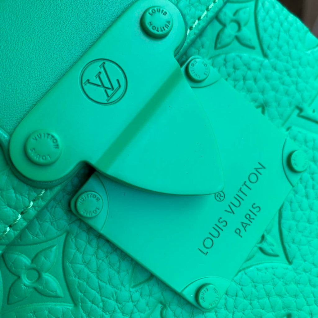 LV M81525 Louis Vuitton S-Lock Vertical wearable wallet Green - Default Title - View 5