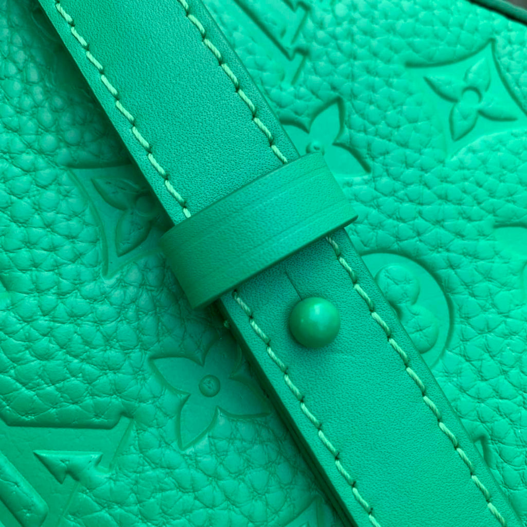 LV M81525 Louis Vuitton S-Lock Vertical wearable wallet Green - Default Title - View 9