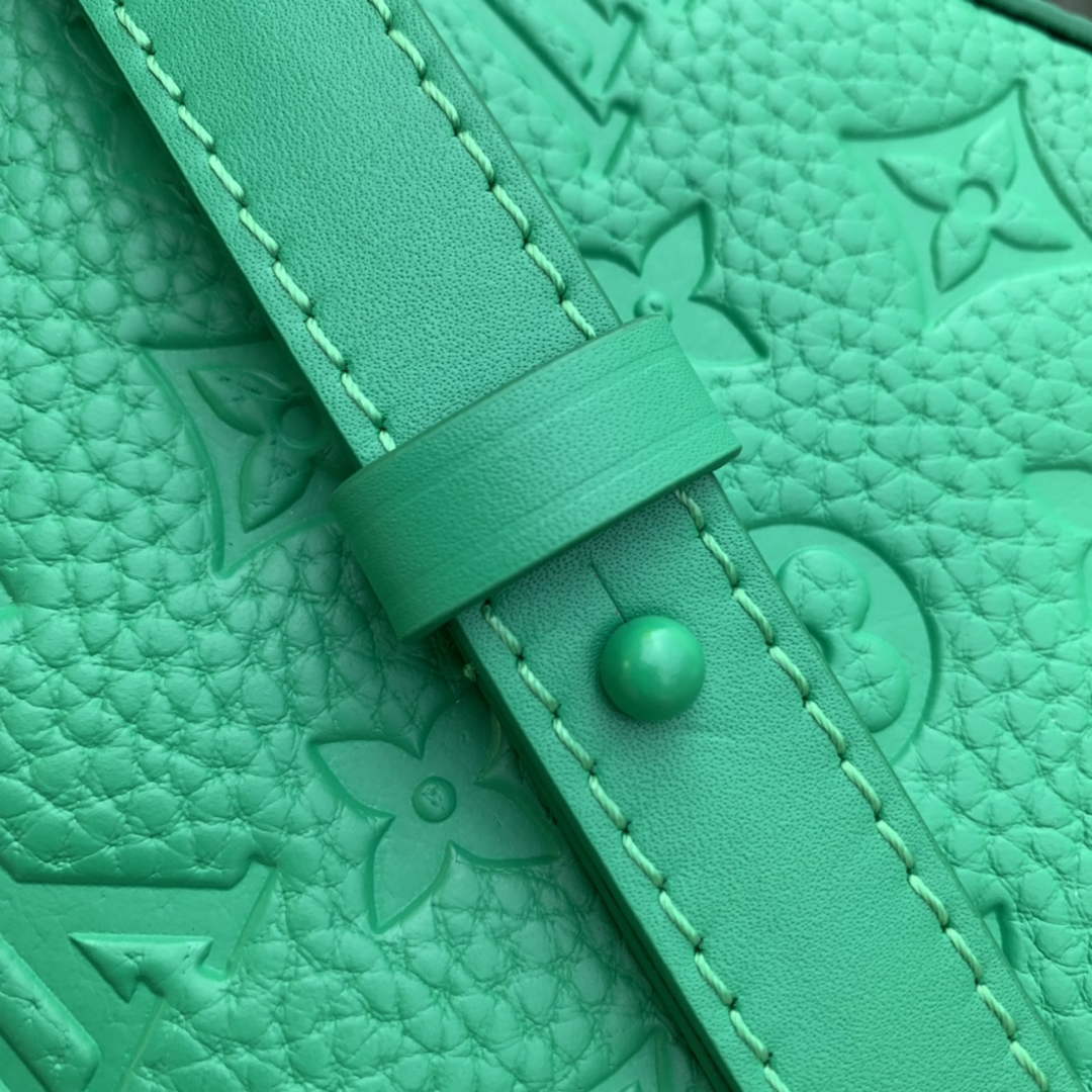 LV M81525 Louis Vuitton S-Lock Vertical wearable wallet Green - Default Title - View 9