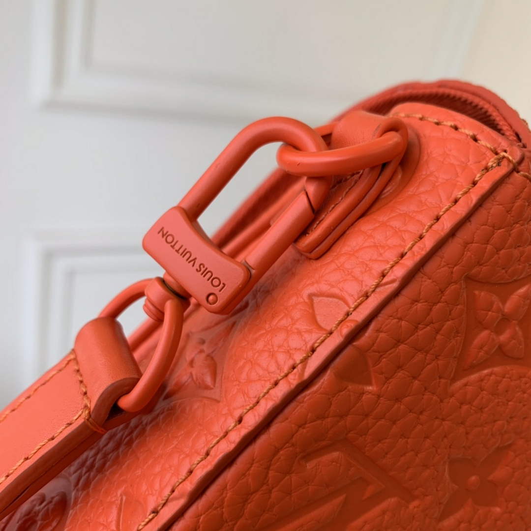 LV M81525 Louis Vuitton S-Lock Vertical wearable wallet orange - Default Title - View 6