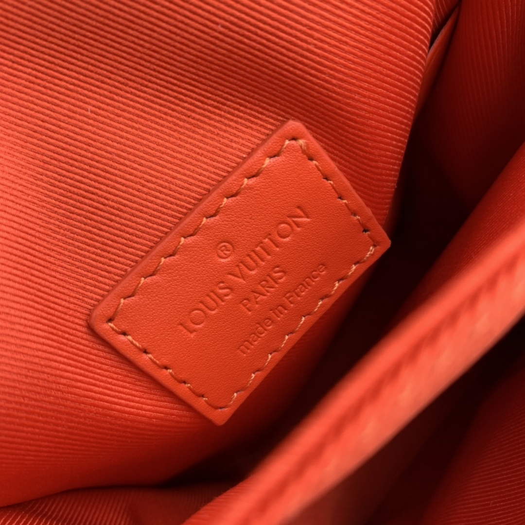 LV M81525 Louis Vuitton S-Lock Vertical wearable wallet orange - Default Title - View 7