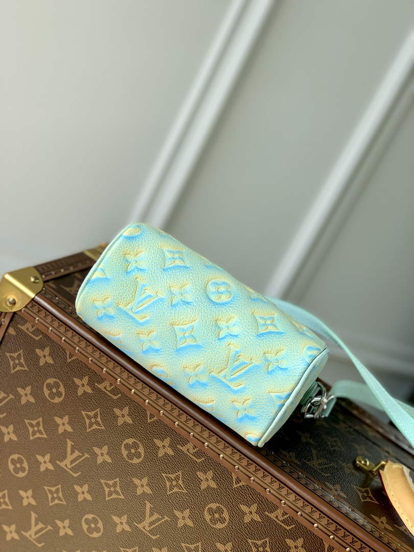 LV M81625 Louis Vuitton Nano Speedy Green