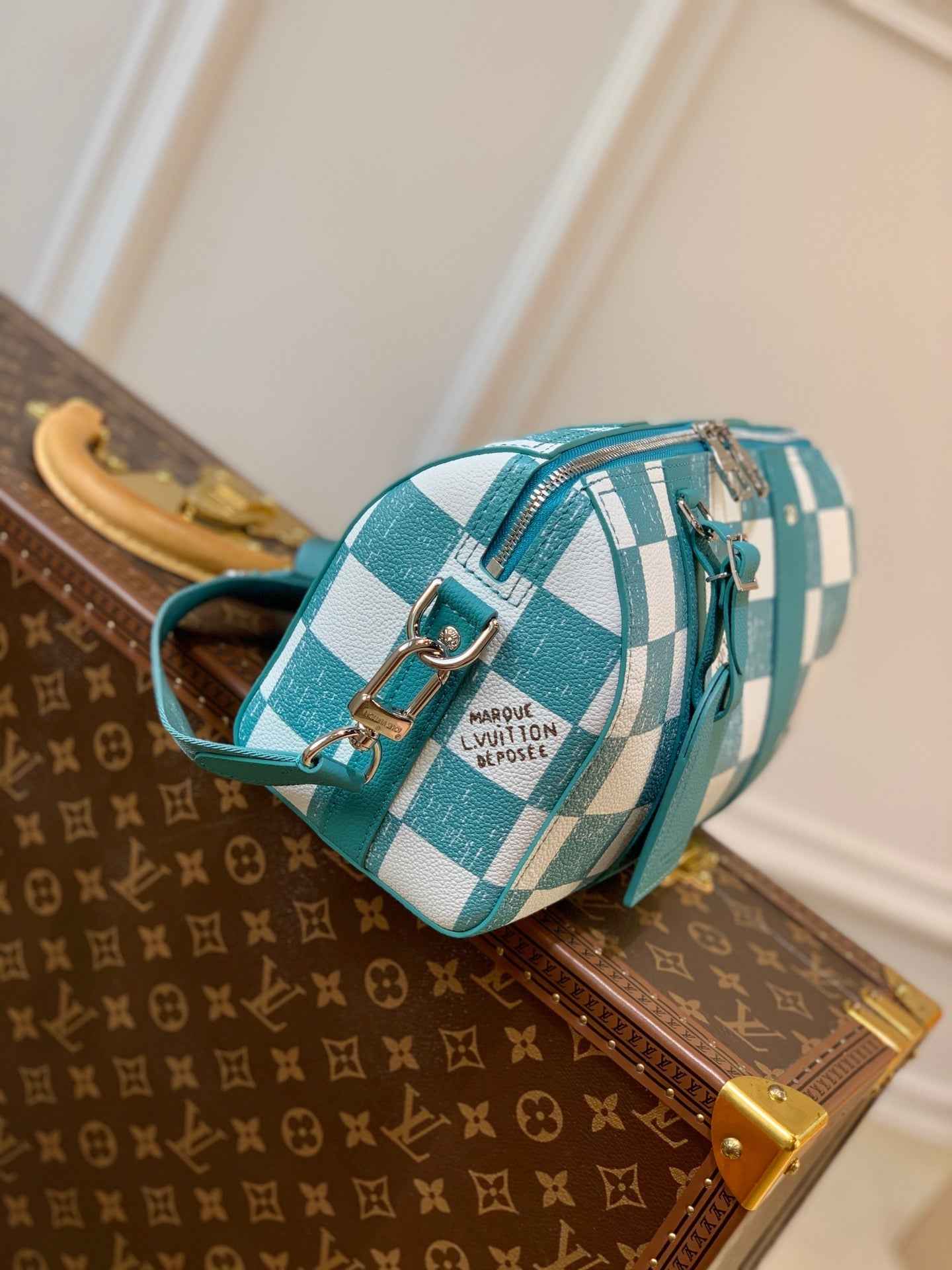 LV N50076 Louis Vuitton City Keepall Travel Men Bag Green