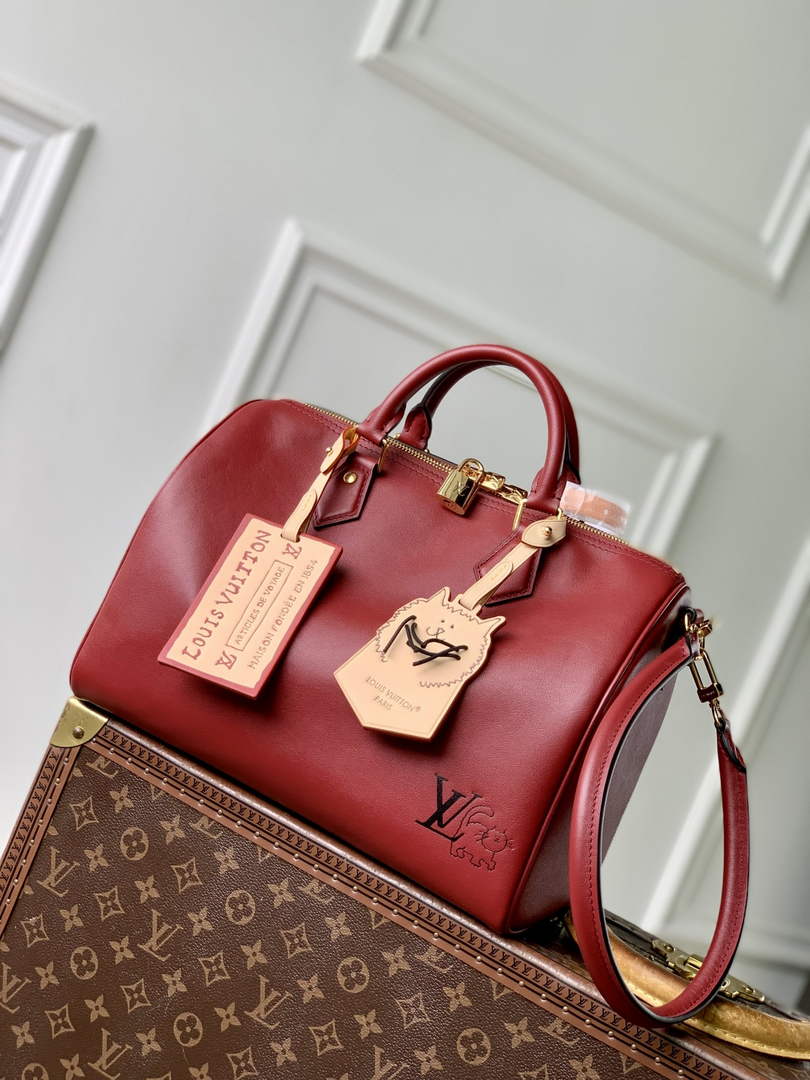 Louis Vuitton Travels With Grace Coddingon Speedy Soft 30 Bag M25766