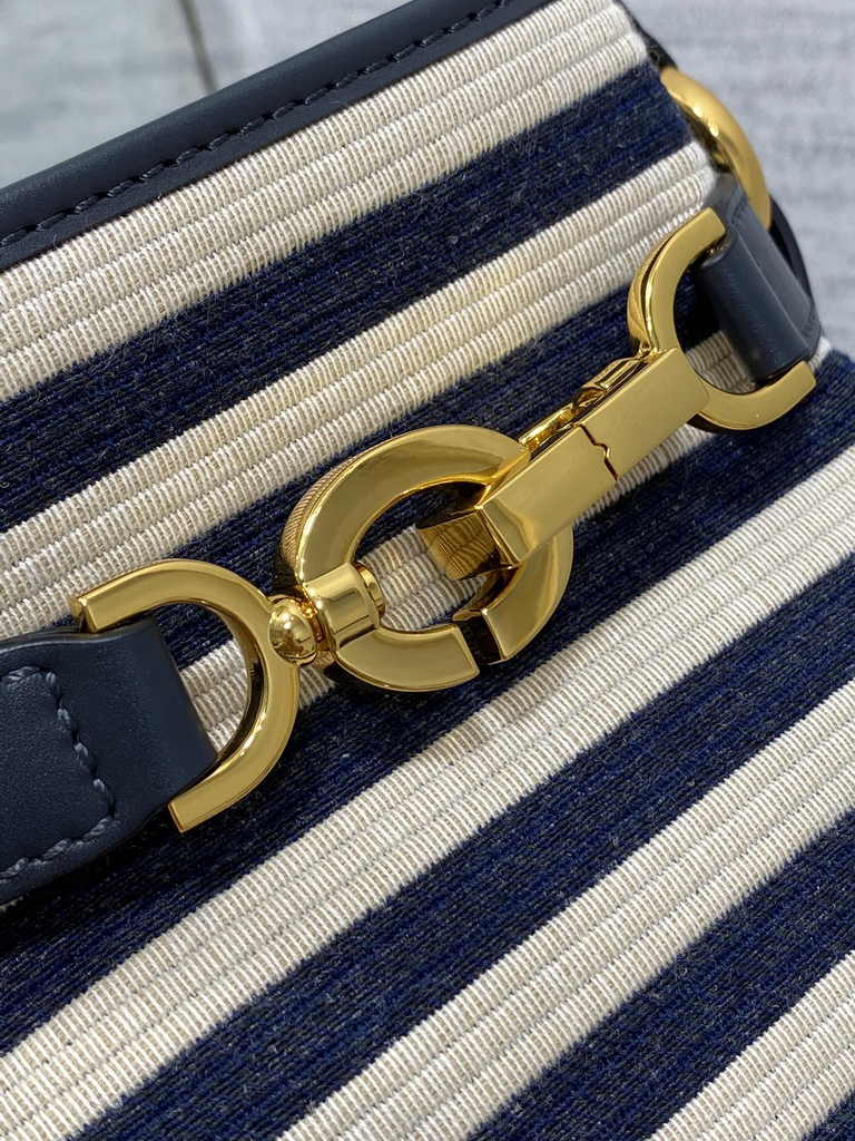 Medium C'est Dior Bag M2271 Blue Jacquard - Default Title - View 9