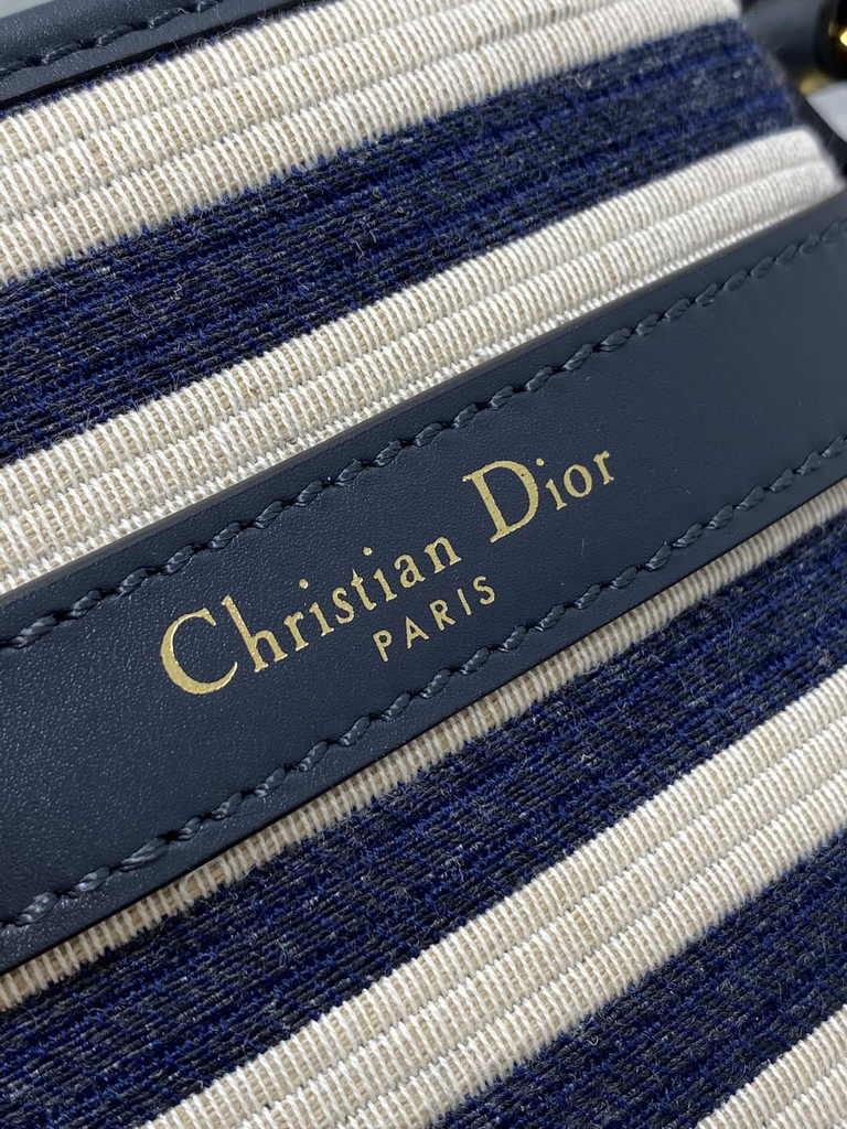 Medium C'est Dior Bag M2271 Blue Jacquard - Default Title - View 8