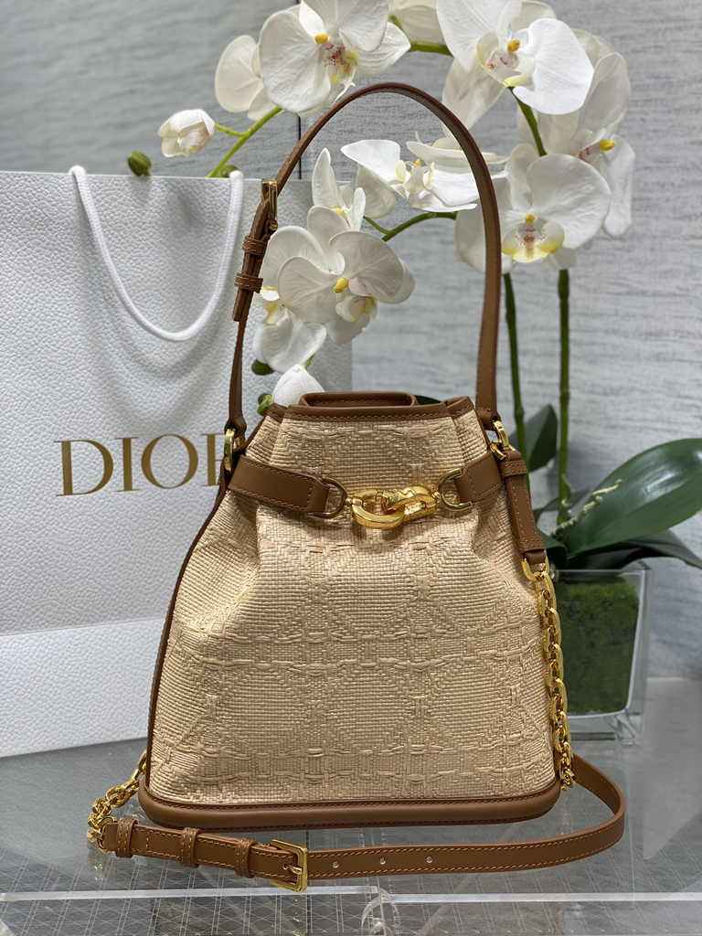 Medium C'est Dior Bag M2271 Brown Smooth Calfskin - Default Title - View 1