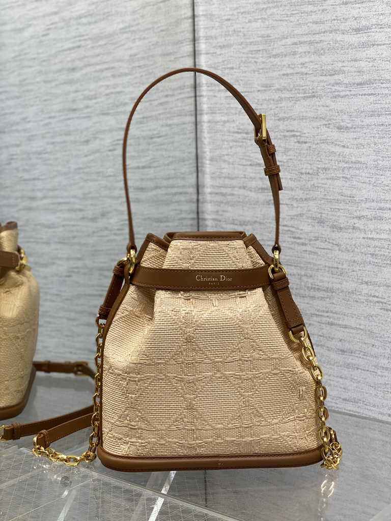 Medium C'est Dior Bag M2271 Brown Smooth Calfskin - Default Title - View 3