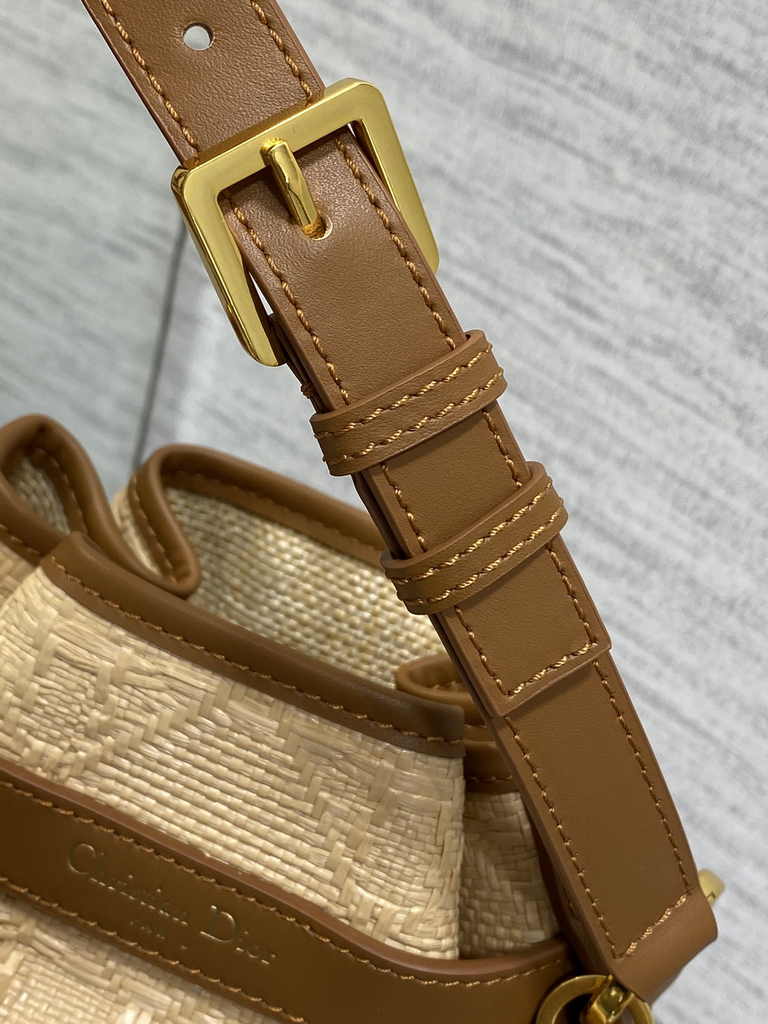 Medium C'est Dior Bag M2271 Brown Smooth Calfskin - Default Title - View 9