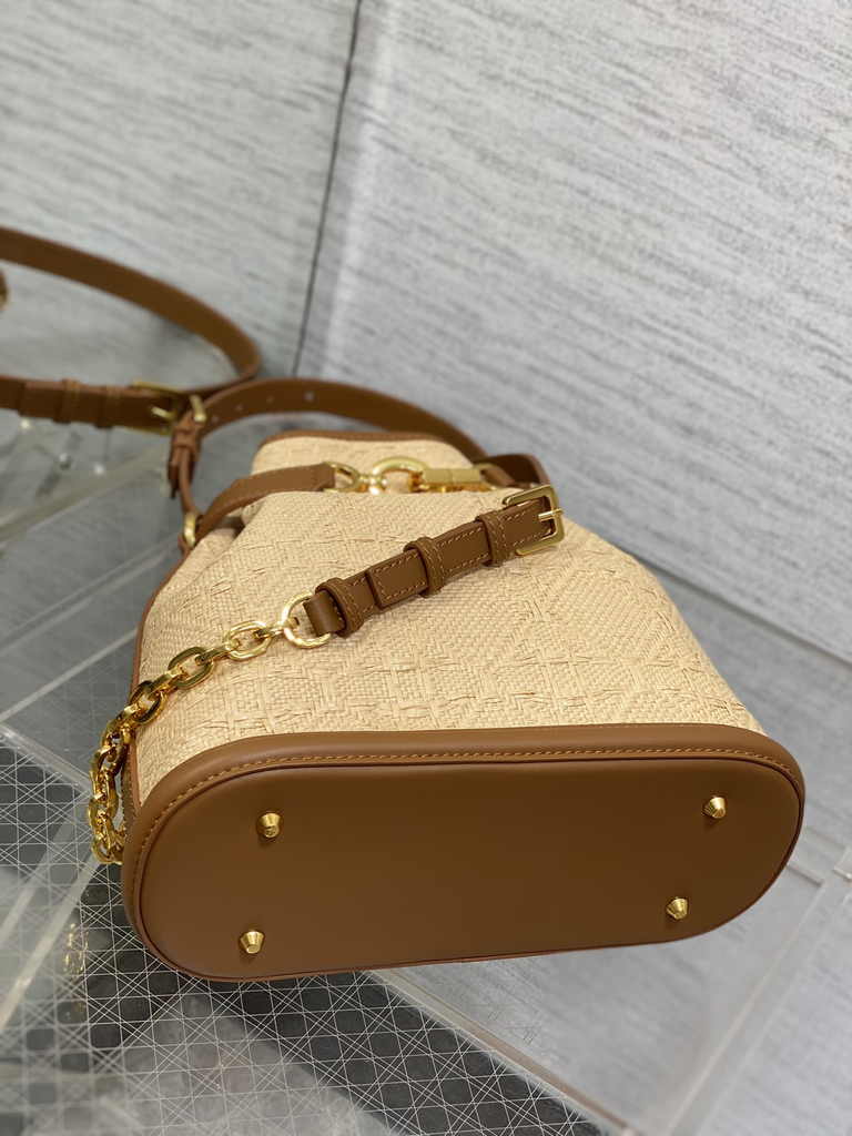 Medium C'est Dior Bag M2271 Brown Smooth Calfskin - Default Title - View 5