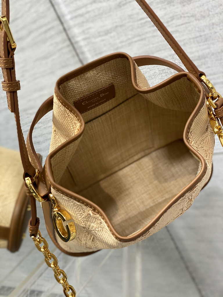 Medium C'est Dior Bag M2271 Brown Smooth Calfskin - Default Title - View 6