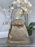 Medium C'est Dior Bag M2271 Apricot CD-Embossed Calfskin - Default Title - View 1