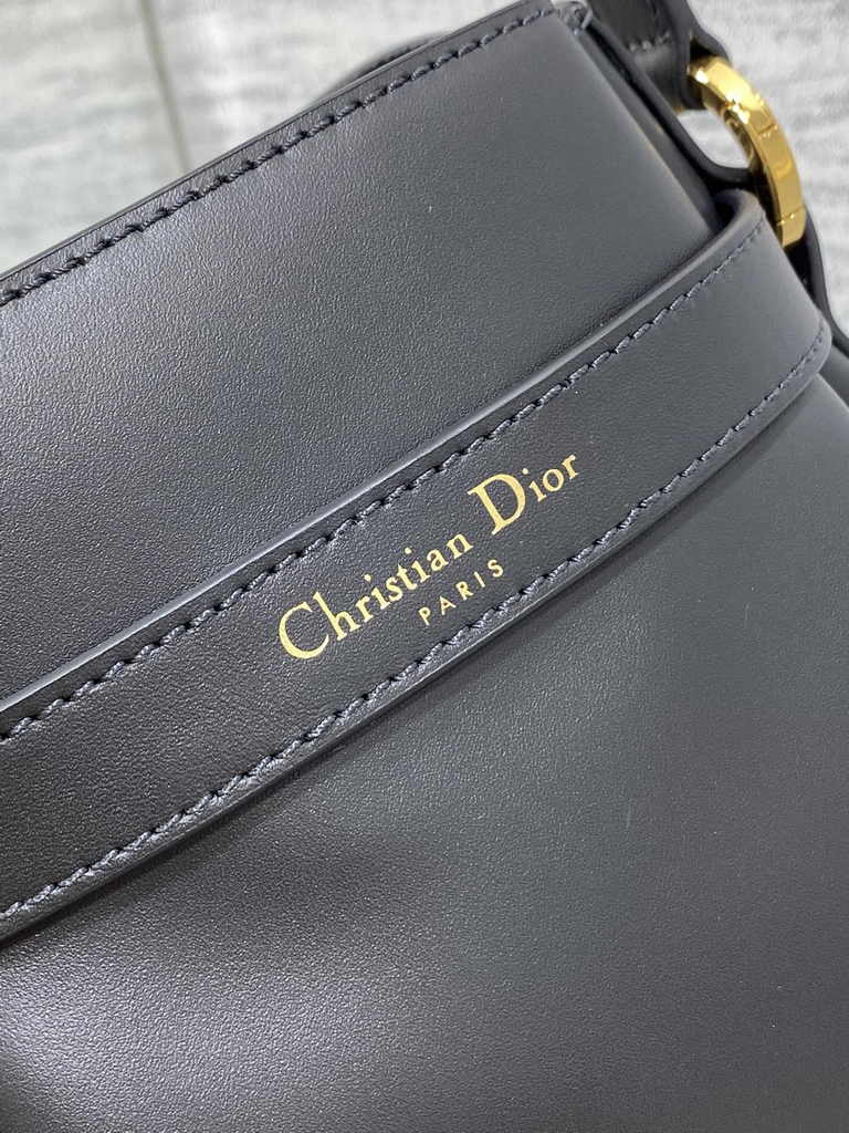 Medium C'est Dior Bag M2271 Black CD-Embossed Calfskin - Default Title - View 9