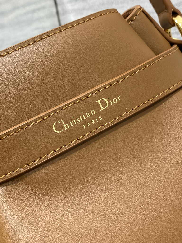 Medium C'est Dior Bag M2271 Golden Saddle CD-Embossed Calfskin - Default Title - View 8