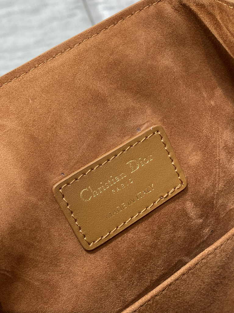 Medium C'est Dior Bag M2271 Golden Saddle CD-Embossed Calfskin - Default Title - View 10