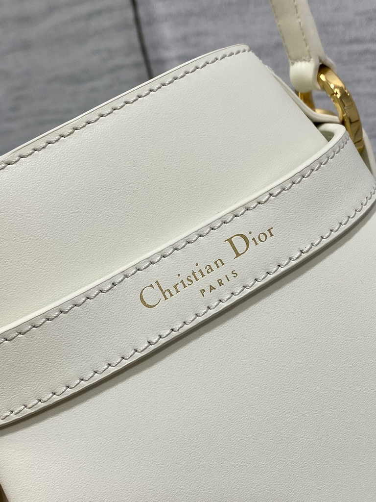 Medium C'est Dior Bag M2271 Beige CD-Embossed Calfskin - Default Title - View 8