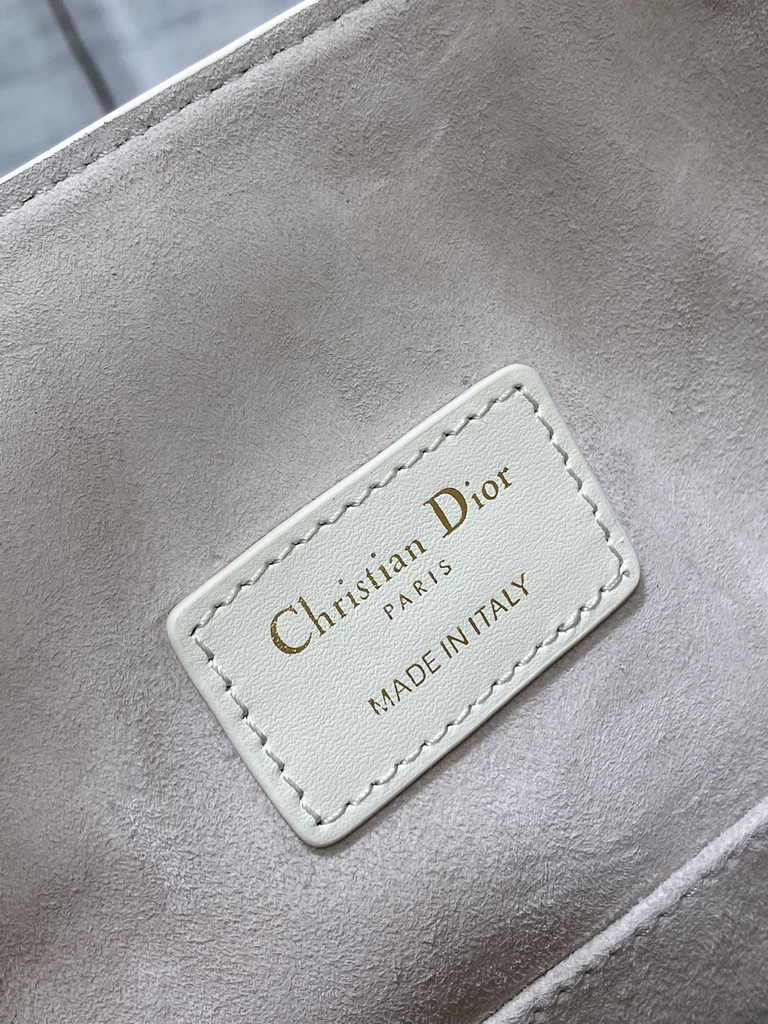 Medium C'est Dior Bag M2271 Beige CD-Embossed Calfskin - Default Title - View 10