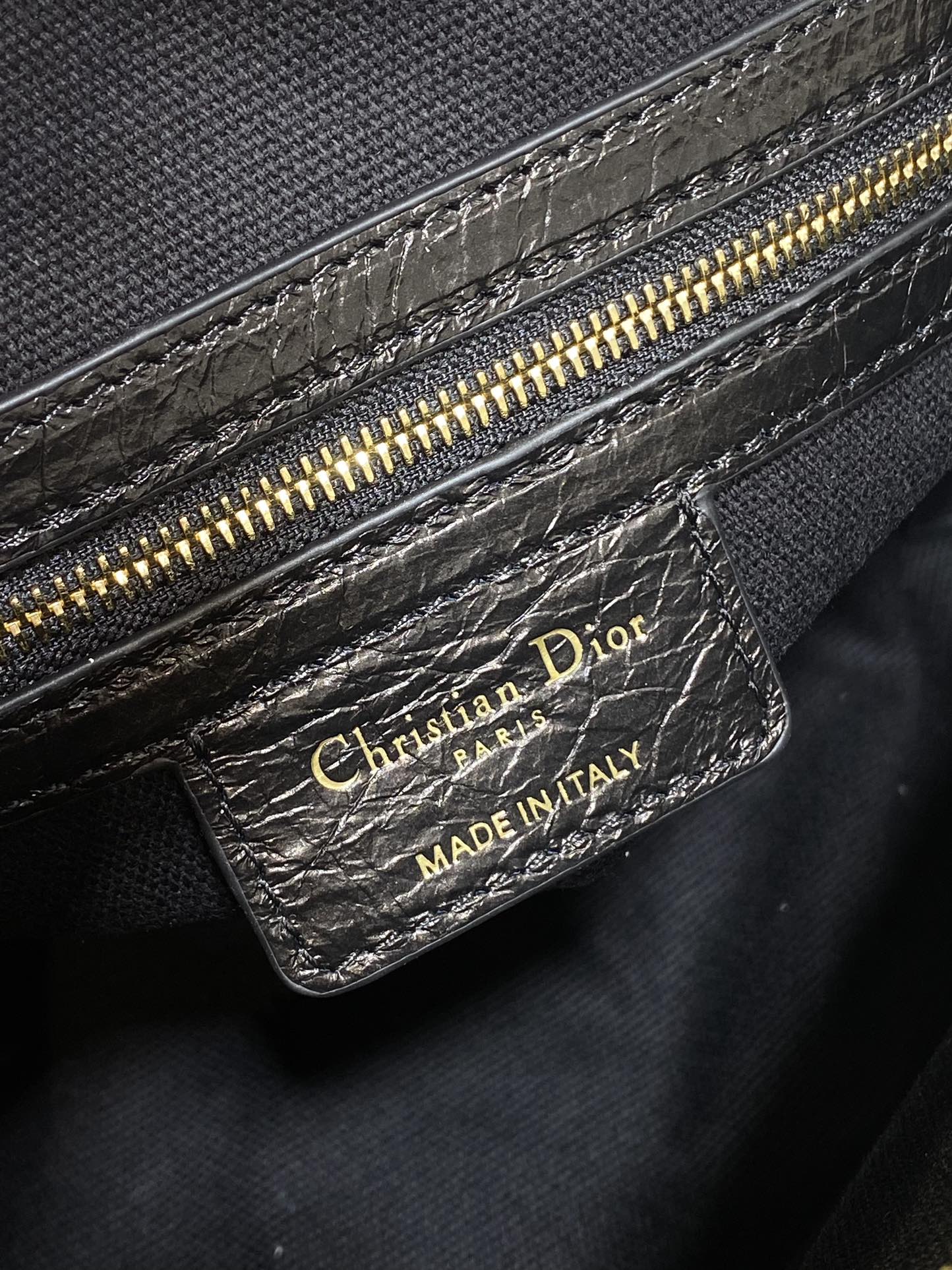 Medium D-Journey Bag - M2417 - Blue Dior Oblique Chambray - Default Title - View 5