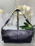Medium D-Journey Bag in Vintage Smooth Calfskin - M2417 - Black Leather - Default Title - View 1