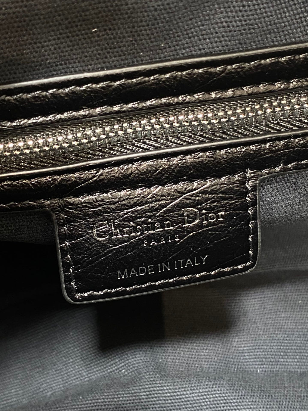 Medium D-Journey Bag in Vintage Smooth Calfskin - M2417 - Black Leather - Default Title - View 10