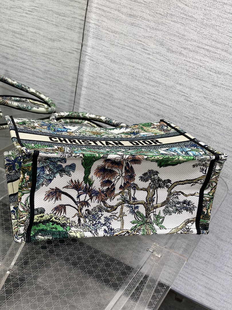 Dior Medium Book Tote M1296 Embroidery A