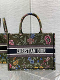 Dior Medium Book Tote M1296 Embroidery C