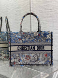 Dior Medium Book Tote M1296 Embroidery H