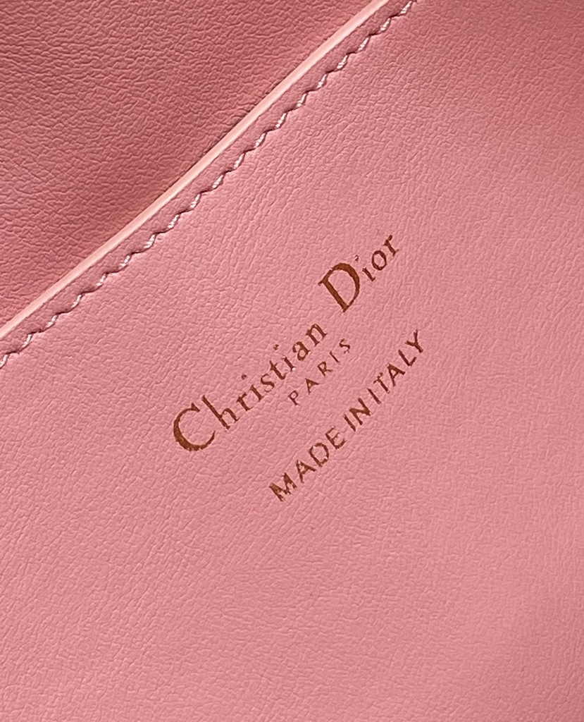 Medium Dior Nolita Bag M2312 Pink Macrocannage Lambskin - Default Title - View 9