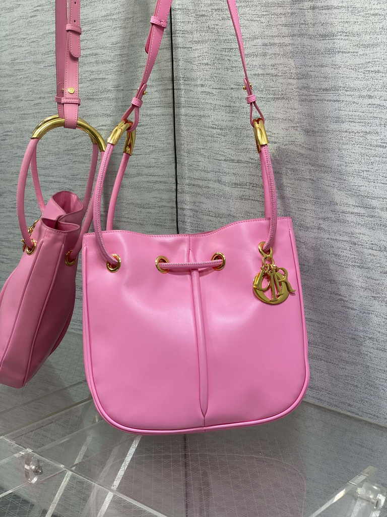 Medium Dior Nolita Bag M2312 Pink Lambskin - Default Title - View 1