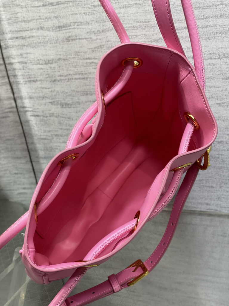 Medium Dior Nolita Bag M2312 Pink Lambskin - Default Title - View 4