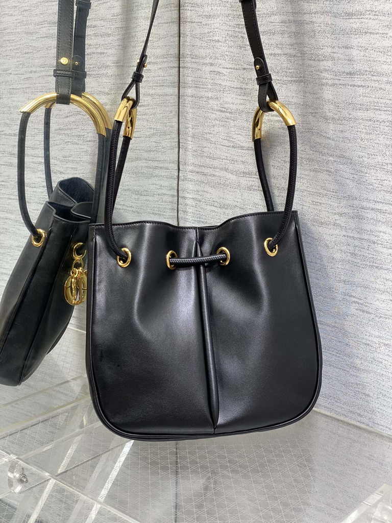 Medium Dior Nolita Bag M2312 Black Lambskin - Default Title - View 2