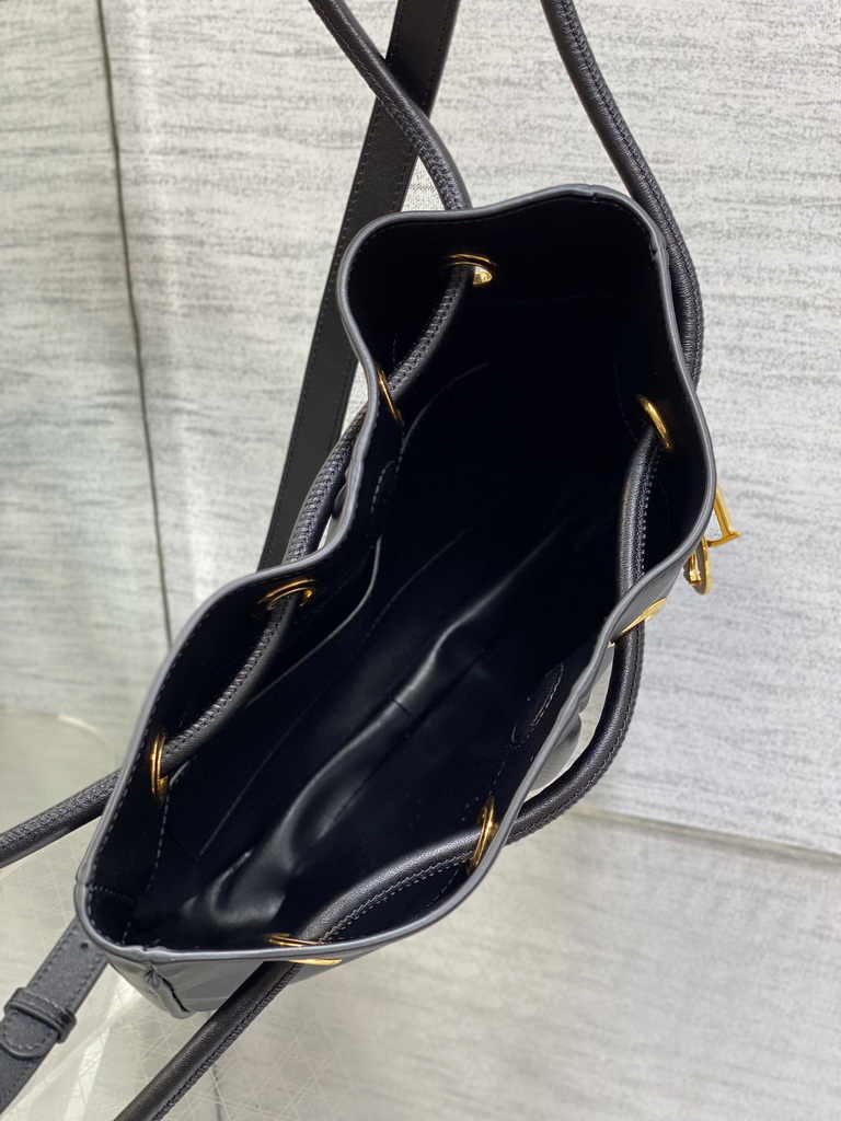 Medium Dior Nolita Bag M2312 Black Lambskin - Default Title - View 4