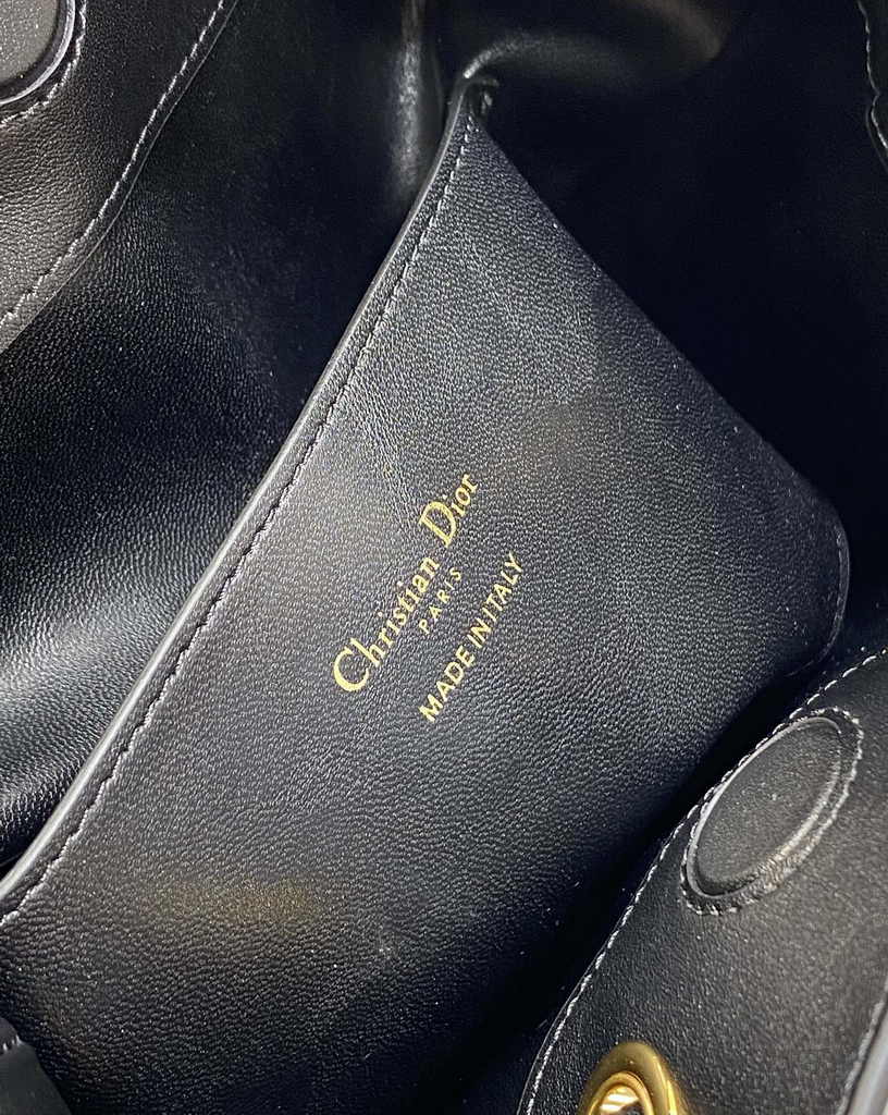 Medium Dior Nolita Bag M2312 Black Lambskin - Default Title - View 9