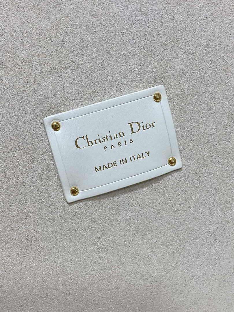 Micro Lady Dior Bag S0856 White Lambskin M54 - Default Title - View 11