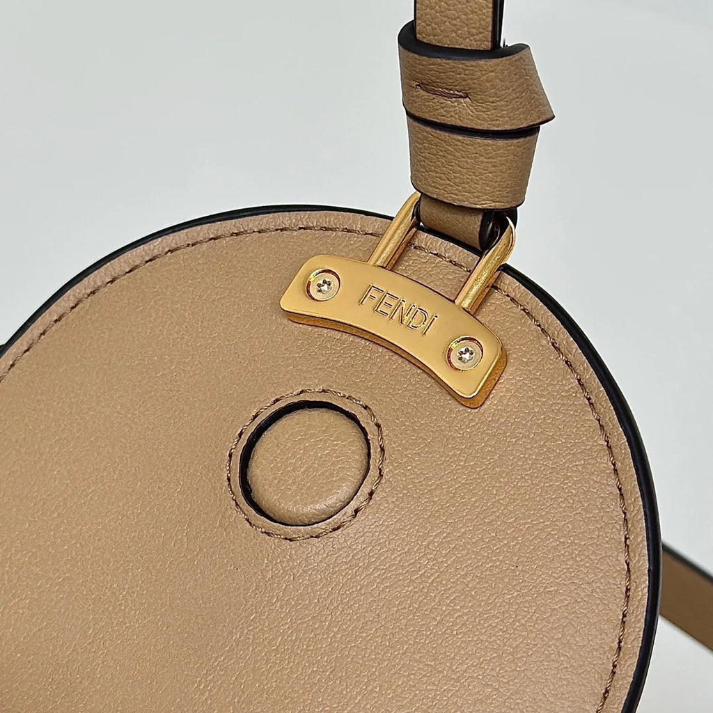 Mini Fendi Spy Bag, 8BS110 apricot calfskin - Default Title - View 7
