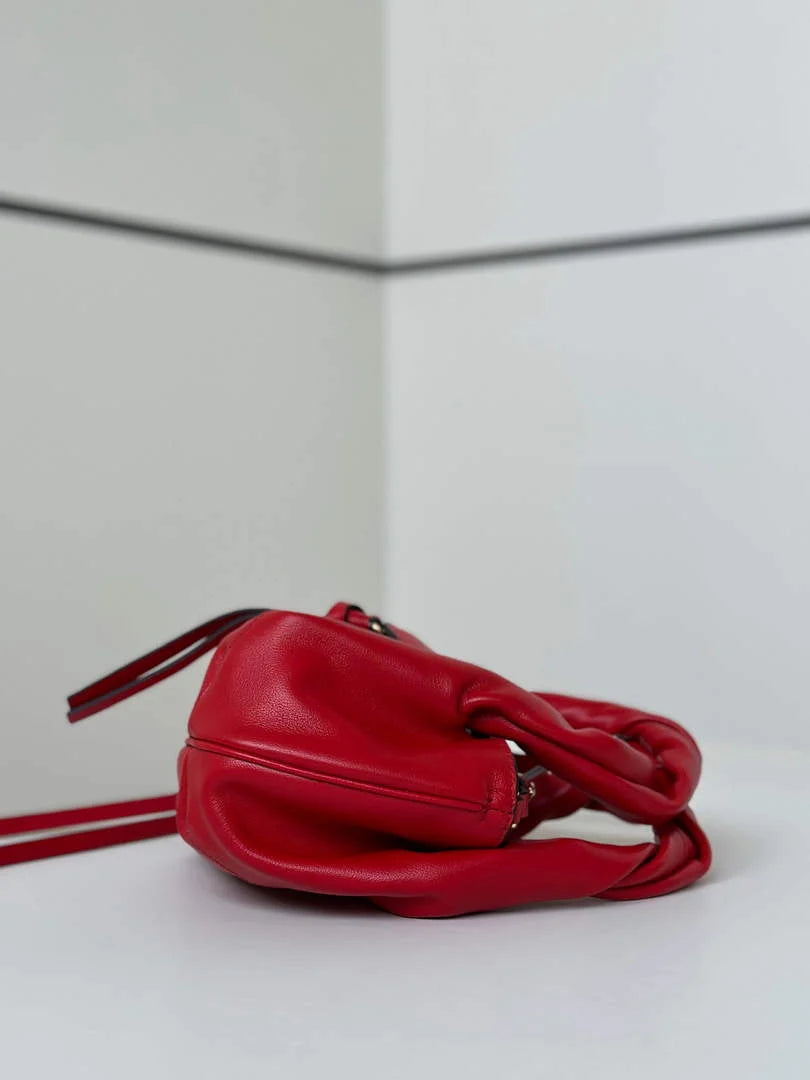 Mini Fendi Spy Bag, 8BS110 red calfskin - Default Title - View 3