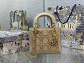 Mini Lady Dior Bag M0505 Apricot Lambskin M916 - Default Title - View 1