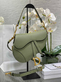 36. Dior Saddle Bag M0455 wrapped with tissue paper and logo sticker