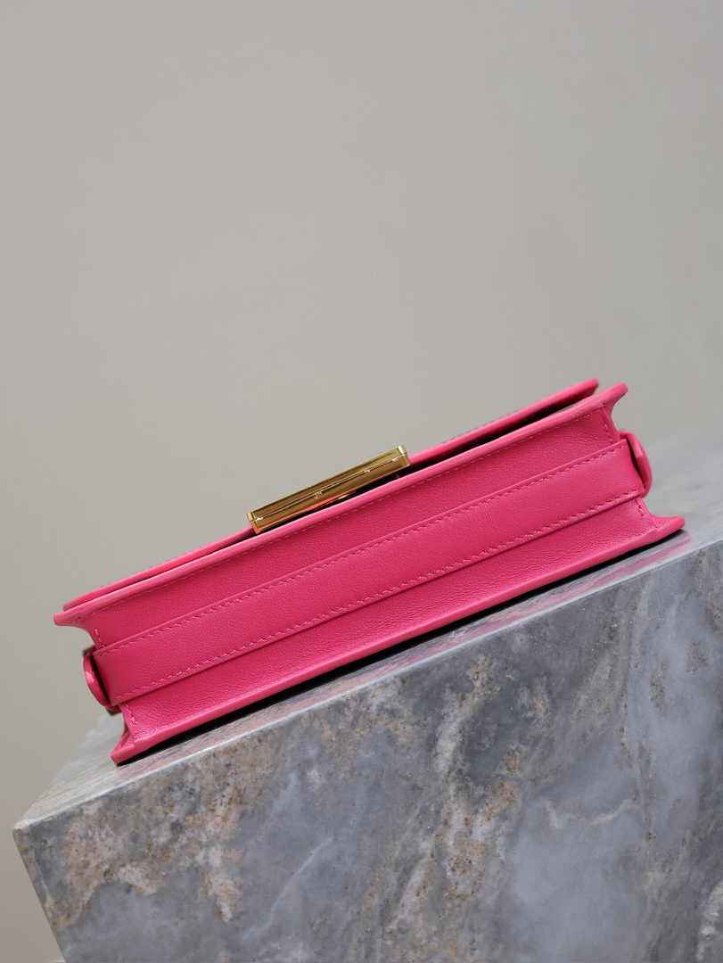 Miss Dior Flap Bag M2610 Fuchsia and Black Miss Dior Graffiti Printed Calfskin - Default Title - View 5