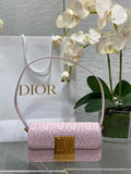 Miss Dior Flap Bag M2610 Pink Quilted Miss Dior Allover Calfskin - Default Title - View 1